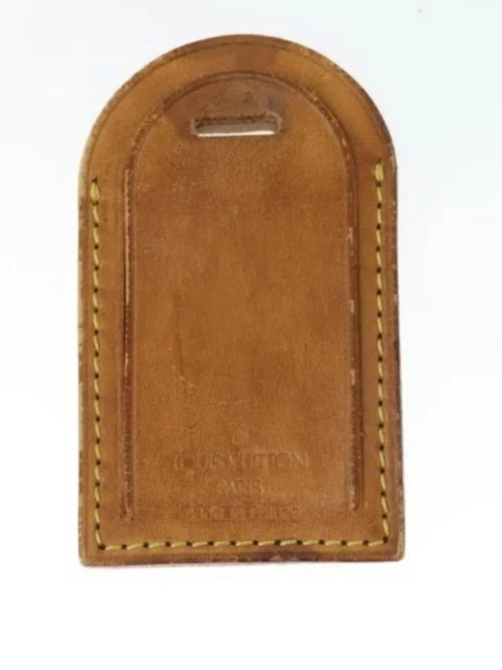 LOUIS VUITTON Monogram iPhone Case Leather 10 Set Beige LV Auth bs32346